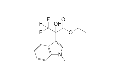 3,3,3-trifluoro-2-hydroxy-2-(1-methyl-3-indolyl)propanoic acid ethyl ester