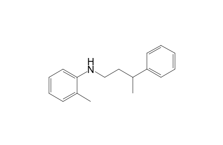 2-Methyl-N-(3-phenylbutyl)aniline