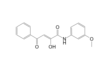 (2Z)-2-hydroxy-N-(3-methoxyphenyl)-4-oxo-4-phenyl-2-butenamide