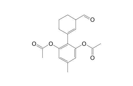 2'-(1-formylcyclohexen-3-yl)-5'-methylresorcinol diacetate
