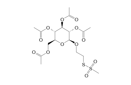 2-(2,3,4,6-TETRA-O-ACETYL-BETA-D-GLUCOPYRANOSYL)-ETHYL_METHANETHIOSULFONATE