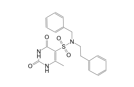 5-pyrimidinesulfonamide, 1,2,3,4-tetrahydro-6-methyl-2,4-dioxo-N-(2-phenylethyl)-N-(phenylmethyl)-