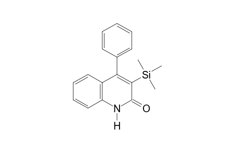 4-phenyl-3-(trimethylsilyl) carbostyril