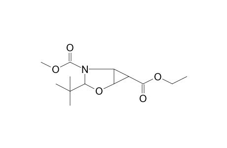 6-Ethyl 4-methyl 3-tert-butyl-2-oxa-4-azabicyclo[3.1.0]hexane-4,6-dicarboxylate