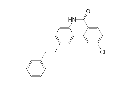 4-Chloro-N-(4-styrylphenyl)benzamide
