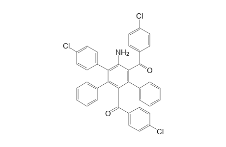 2,4-Di(4-chlorobenzoyl)-3,5-diphenyl-6-(4-chlorophenyl)aniline