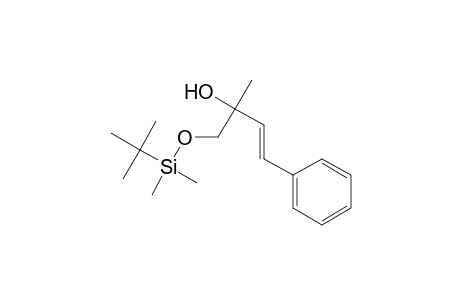 1-[(tert-butyldimethylsilyl)oxy]-4-phenyl-2-methyl-2-hydroxy-3-butene