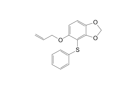 5-Allyloxy-4-(phenylthio)-1,3-benzodioxole