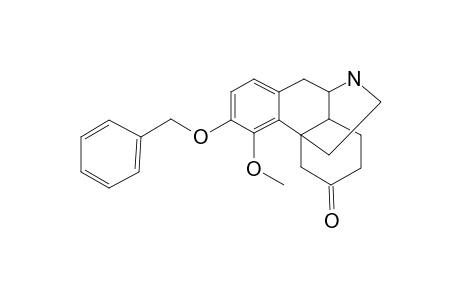 Morphinan-6-one, 3-benzyl-4-methoxy-