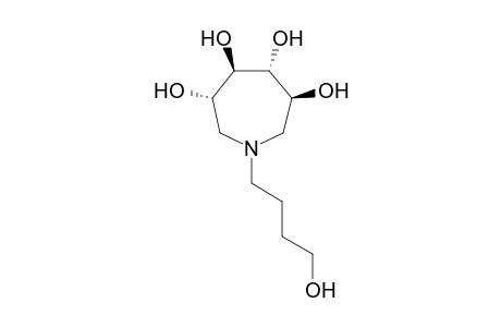 (3S,4R,5R,6S)-1-(4-hydroxybutyl)azepane-3,4,5,6-tetrol