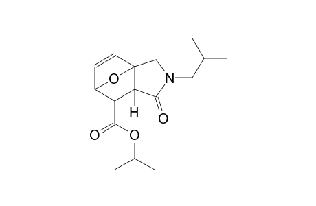 isopropyl (1S,5R,7R)-3-isobutyl-4-oxo-10-oxa-3-azatricyclo[5.2.1.0~1,5~]dec-8-ene-6-carboxylate