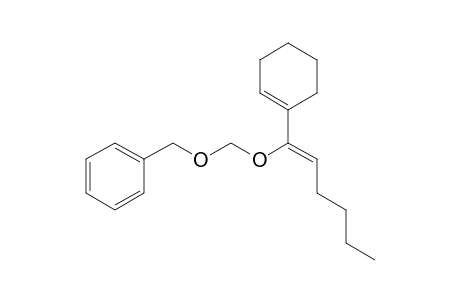 (Z)-1-(Benzyloxymethoxy)-1-(cyclohex-1-enyl)hex-1-ene