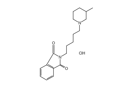 N-[5-(3-METHYLPIPERIDINO)PENTYL]PHTHALIMIDE, HYDROCHLORIDE