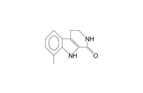 8-Methyl-3,4-dihydro.beta.-carbolin-1(2H)-one