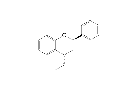 (2R,4S)-4-ethyl-2-phenyl-3,4-dihydro-2H-chromene