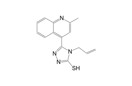4-allyl-5-(2-methyl-4-quinolinyl)-4H-1,2,4-triazole-3-thiol