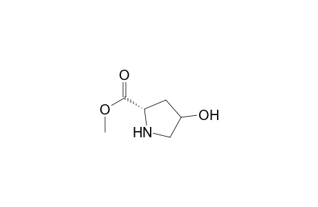 (2S)-4-hydroxy-2-pyrrolidinecarboxylic acid methyl ester