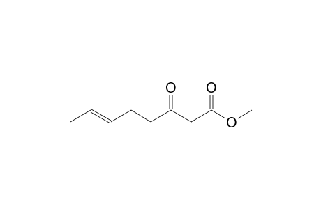 Methyl 3-oxo-6-octenoate, predominantly trans