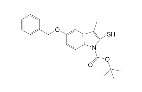 5-(Benzyloxy)-1-(-tert-butoxycarbonyl)-2-mercapto-3-methyl-indol-2-one