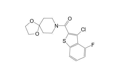 8-[(3-chloro-4-fluoro-1-benzothien-2-yl)carbonyl]-1,4-dioxa-8-azaspiro[4.5]decane