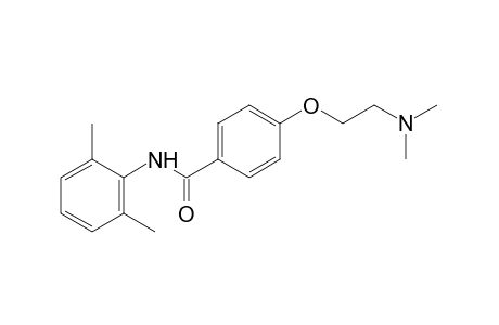 4-[2-(dimethylamino)ethoxy]-2',6'-benzoxylidide