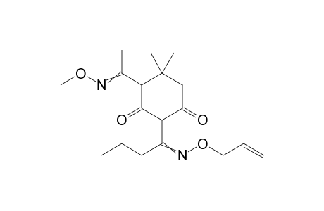 1,3-Cyclohexanedione, 4-[1-(methoxyimino)ethyl]-5,5-dimethyl-2-[1-[(2-propenyloxy)imino]but yl]-