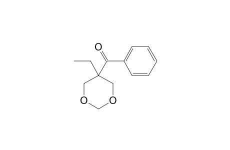 5-ETHYL-5-BENZOYL-1,3-DIOXANE