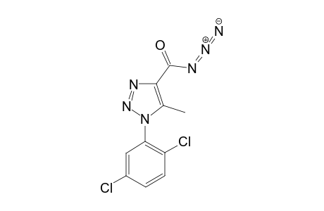 1-(2,5-dichlorophenyl)-5-methyl-1,2,3-triazol-4-carbonyl azide