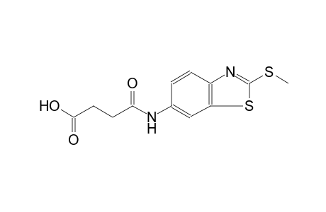 4-{[2-(methylsulfanyl)-1,3-benzothiazol-6-yl]amino}-4-oxobutanoic acid