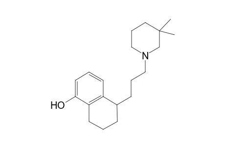 3,3-Dimethyl-1-[3-(5-hydroxy-1,2,3,4-tetrahyronaphthalen-1-yl)-n-propyl]piperidine