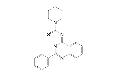 PIPERIDINE-1-CARBOTHIOIC-ACID-(2-PHENYL-3H-QUINAZOLIN-4-YLIDENE)-AMIDE