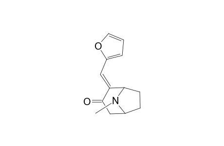 (4E)-4-(2-furanylmethylidene)-8-methyl-8-azabicyclo[3.2.1]octan-3-one