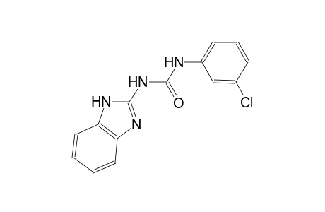 N-(1H-benzimidazol-2-yl)-N'-(3-chlorophenyl)urea