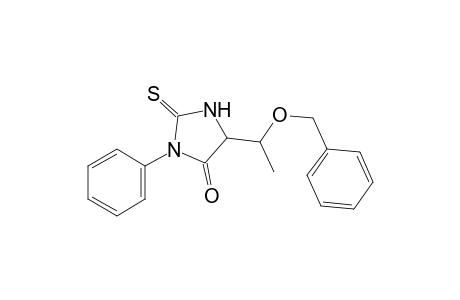 5-[1-(benzyloxy)ethyl]-3-phenyl-2-thiohydantoin