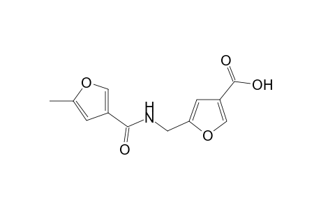 5-[[(5-methyl-furan-3-carbonyl)-amino]-methyl]-furan-3-carboxylic acid