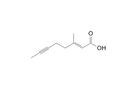 3-Methyloct-2-en-6-ynoic acid