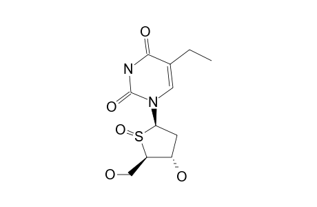 2'-DEOXY-5-ETHYL-4'-THIOURIDINE-(R)-SULFOXIDE