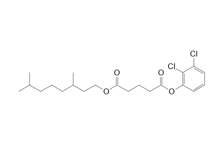 Glutaric acid, 2,3-dichlorophenyl 3,7-dimethyloctyl ester