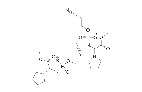 N-[O-(2-CYANOETHYL)-PHOSPHOROTHIOYL]-PROLINE-METHYLESTER