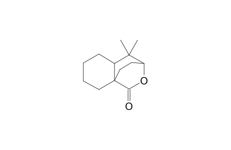 7,7-Dimethyl-9-oxatricyclo[6.2.2.0(1,6)]dodecan-10-one