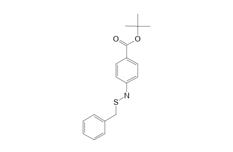 4-[(benzylthio)amino]benzoic acid tert-butyl ester