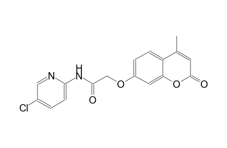 acetamide, N-(5-chloro-2-pyridinyl)-2-[(4-methyl-2-oxo-2H-1-benzopyran-7-yl)oxy]-