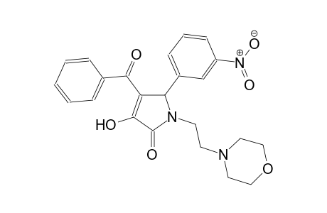 4-benzoyl-3-hydroxy-1-[2-(4-morpholinyl)ethyl]-5-(3-nitrophenyl)-1,5-dihydro-2H-pyrrol-2-one