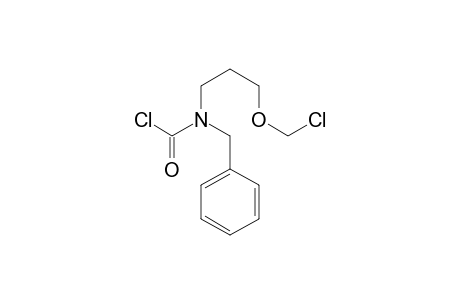 N-Benzyl-N-(3-chloromethoxypropyl)amine-1-carbonyl Chloride