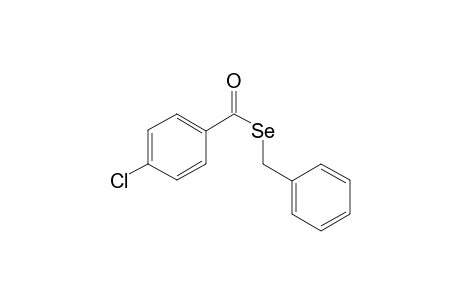 4-Chlorobenzenecarboselenoic acid Se-(phenylmethyl) ester