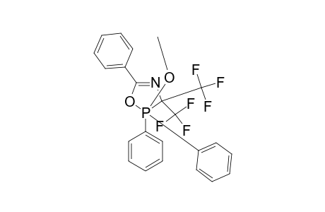 5-PHENYL-3,3-BIS-(TRIFLUOROMETHYL)-2-METHOXY-2,2-DIPHENYL-DELTA-4-1,4,2-LAMBDA-5-OXAZAPHOSPHOLINE