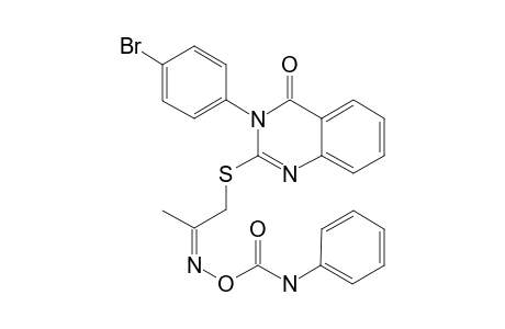 2-[2'-(O-PHENYLCARBAMOYLIMINO)-PROPYLIDENETHIO]-3-(4-BROMOPHENYL)-QUINAZOLIN-4(3H)-ONE