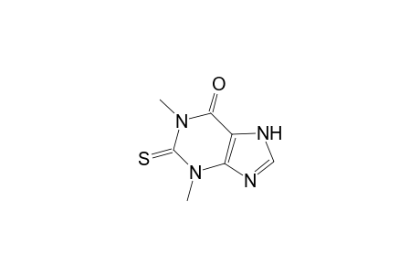 Purinone, 1,2,3,7(or 1,3,6,7)-tetrahydro-1,3-dimethyl-2(or 6)-thioxo-
