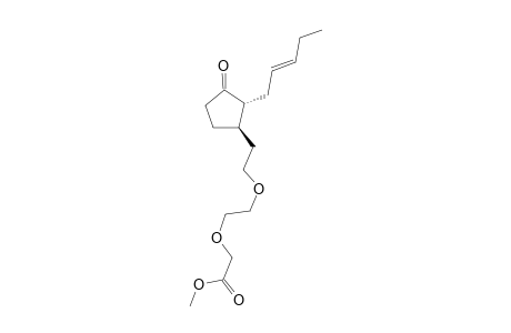 (2-{2-[(1R,2R)-3-Oxo-2-((E)-pent-2-enyl)-cyclopentyl]-ethoxy}-ethoxy)-acetic acid methyl ester
