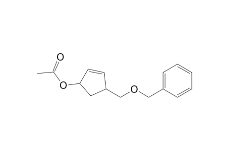 3-Acetoxy-5-[(benzyloxy)methyl]-1-cyclopentene